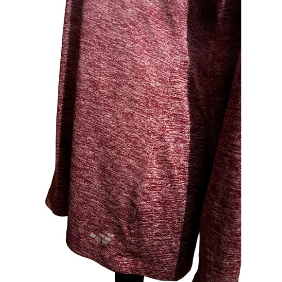 bcg Womens Activewear Hoodie Sz Large Pink Moisture Wicking Running Aerobic Shir - Picture 5 of 7